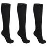 Chaussettes 3-pack QHP Noir