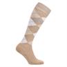 Chaussettes Argyle HV POLO Beige