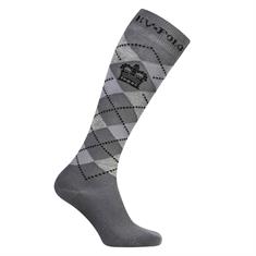 Chaussettes Argyle HV POLO Gris clair-gris