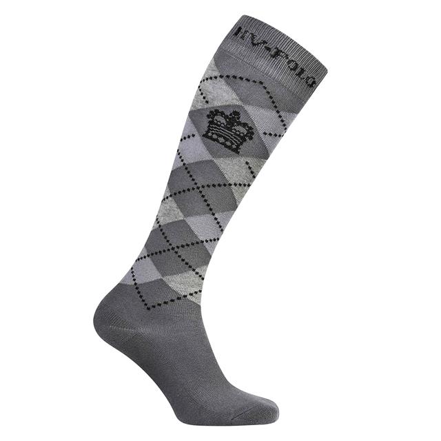 Chaussettes Argyle HV POLO Gris clair-gris