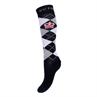 Chaussettes Argyle HV POLO Noir-gris