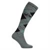 Chaussettes Argyle HV POLO Vert-noir