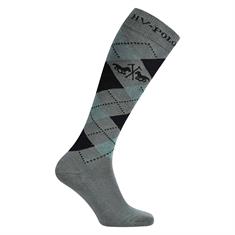 Chaussettes Argyle HV POLO Vert-noir