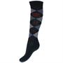 Chaussettes Check Stapp Horse Gris-rose