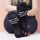 Chaussettes Crazy Horse Epplejeck Noir