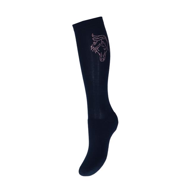 Chaussettes Crystal Red Horse  Bleu foncé