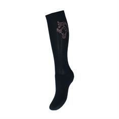 Chaussettes Crystal Red Horse  Noir