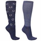 Chaussettes Gift Box 2-Pack QHP Bleu foncé