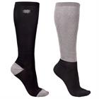 Chaussettes Gift Box 2-Pack QHP Noir-argenté