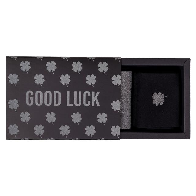 Chaussettes Gift Box 2-Pack QHP Noir-argenté
