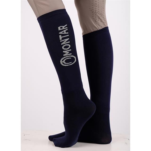 Chaussettes Logo Montar Bleu foncé