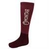 Chaussettes Logo Uni Montar Rouge foncé