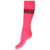 Chaussettes Neon Horse Epplejeck Rose-noir