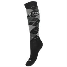 Chaussettes Ruit Lurex Stapp Horse Noir-gris foncé