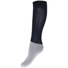 Chaussettes Show Uni Kingsland Bleu foncé-gris