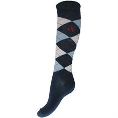 Chaussettes Square Epplejeck Bleu foncé-blanc