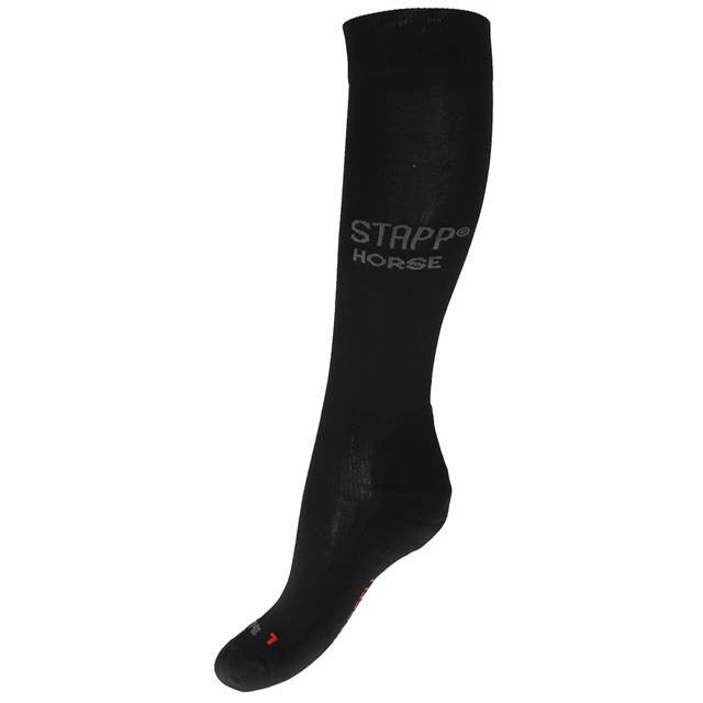 Chaussettes Uni Stapp Horse Noir