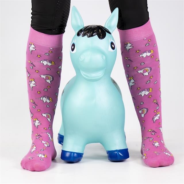 Chaussettes Unicorn Epplejeck Rose