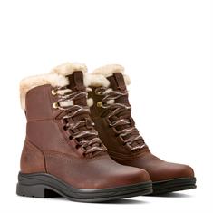 Chaussures d'écurie Harper Sherpa Waterproof Ariat Marron foncé