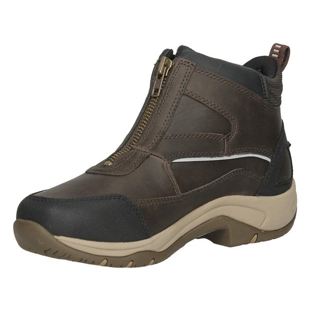 Chaussures d'Écurie Telluride Zip H2O Ariat Marron foncé