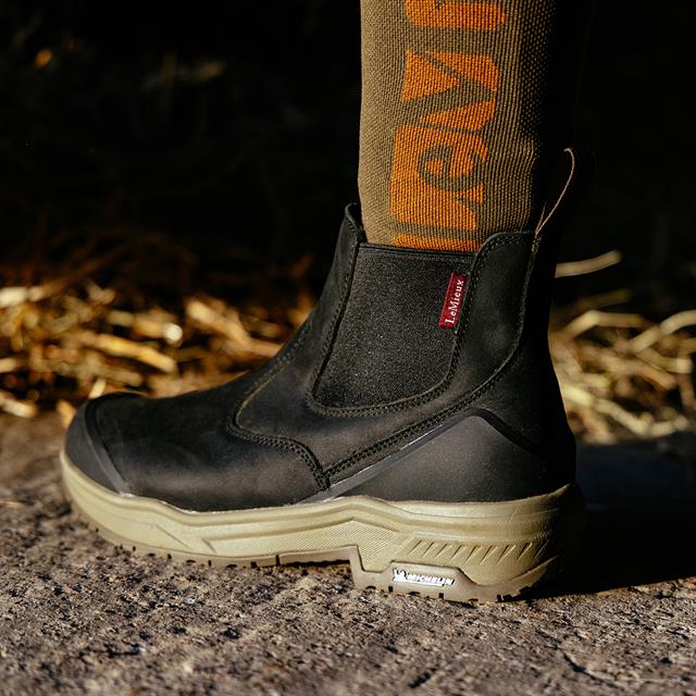 Chaussures d'écurie Trex Chelsea LeMieux Noir