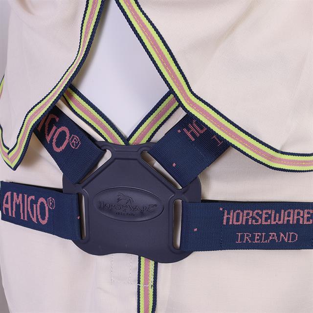 Chemise anti-eczéma Amigo Ripstop Hoody Horseware Blanc cassé