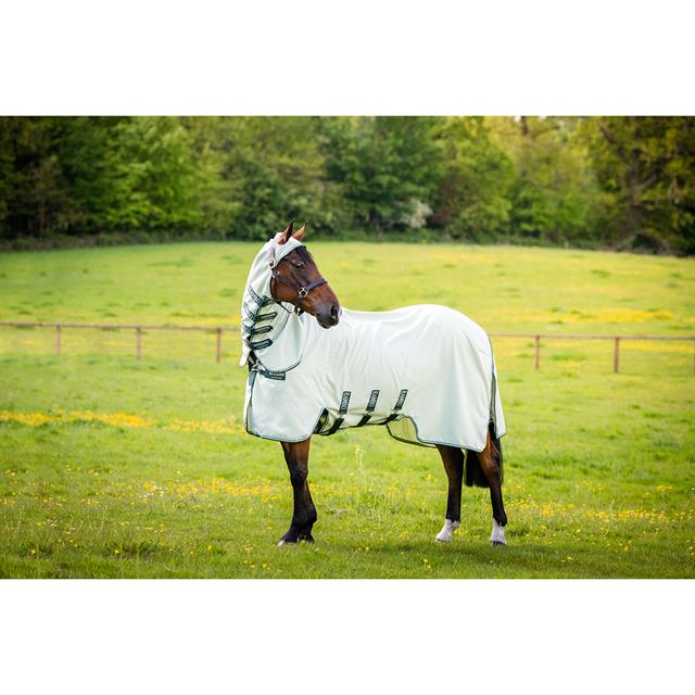 Chemise anti-eczéma Sweet Itch Hoody Rambo Horseware Vert clair