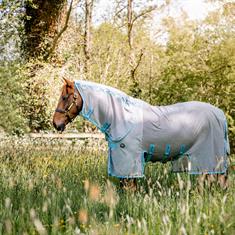 Chemise anti-mouches Ameco Bug Buster Horseware Argenté-bleu