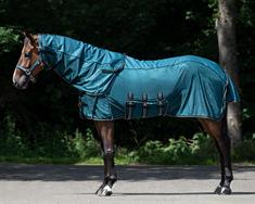 Chemise anti-mouches avec couvre-cou Collection Combo QHP Turquoise