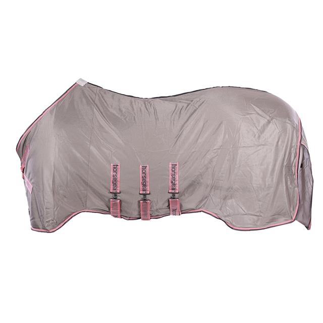 Chemise Anti-Mouches Protect HORSEGEAR Gris clair-rose