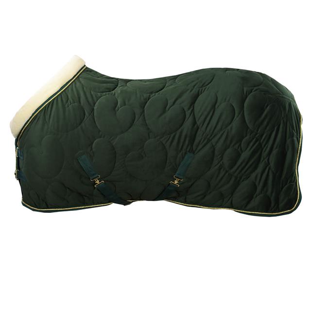 Chemise d'écurie Friesian Horse By 160g HORSEGEAR Vert foncé