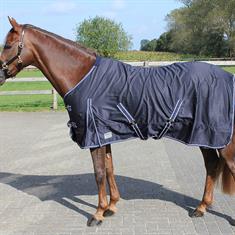 Chemise d'été Basic QHP Bleu foncé