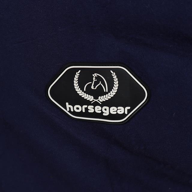 Chemise séchante avec couvre-cou rabattable Horsegear Bleu foncé