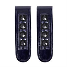 Clips Chianti pour bottes d'équitation QHP Bleu foncé