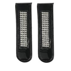 Clips de personnalisation pour bottes Madonna QHP Noir-argenté