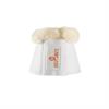 Cloches en mouton et cuir Kentucky Blanc