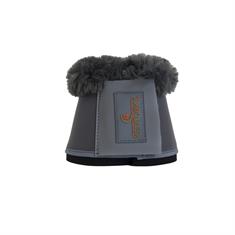 Cloches en mouton et cuir Kentucky Gris