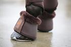 Cloches en mouton et cuir Kentucky Marron-marron