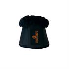Cloches en mouton et cuir Kentucky Noir-noir