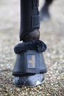 Cloches en mouton et cuir Kentucky Noir-noir