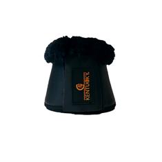 Cloches en mouton et cuir Kentucky Noir-noir
