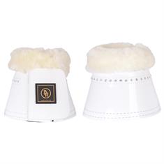 Cloches Glamour Lacquer Fourrure de mouton BR Blanc