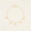 Collier Charms PaardenpraatTV Doré