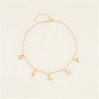 Collier Charms PaardenpraatTV Doré