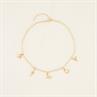 Collier Charms PaardenpraatTV Doré