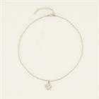 Collier Clover PaardenpraatTV Argenté