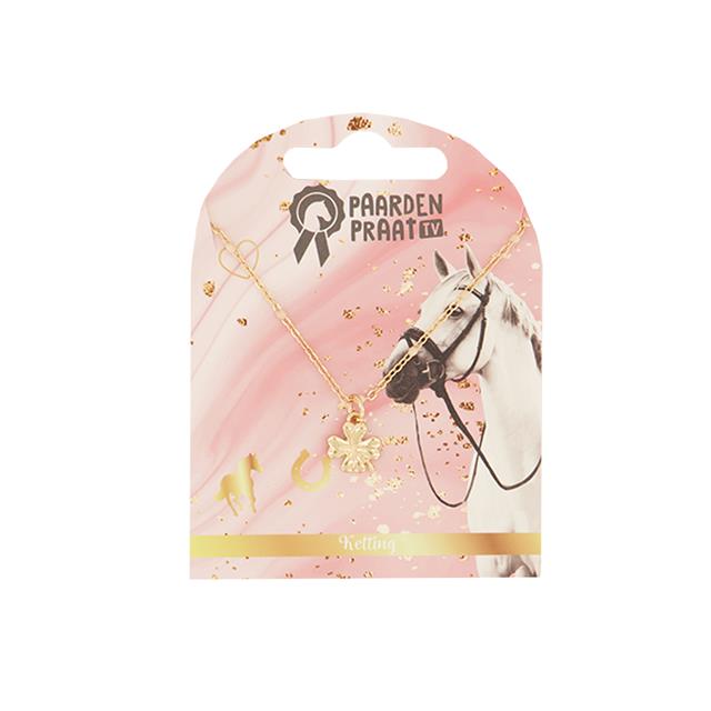 Collier Clover PaardenpraatTV Doré