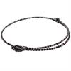 Collier D'Encolure Rigide Anka Noir