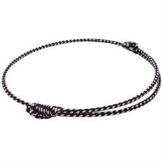Collier D'Encolure Rigide Anka Noir