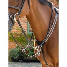 Collier de Chasse Arika Elastic LeMieux Marron-argenté
